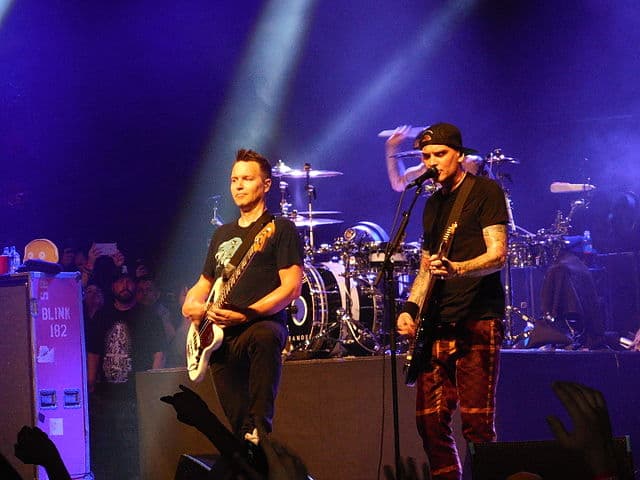 Groupe rock americain Blink 182