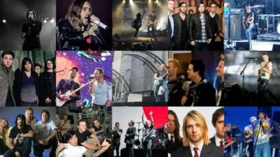 Groupes rock annees 2000