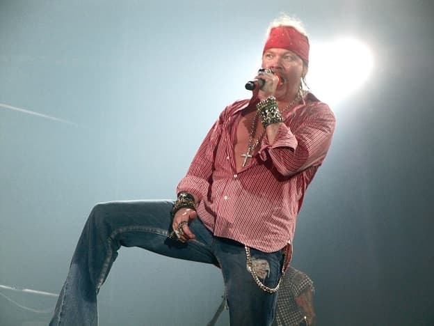 Chanteur americian Axl Rose