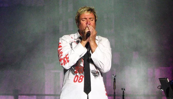 Chanteur anglais Simon Le Bon