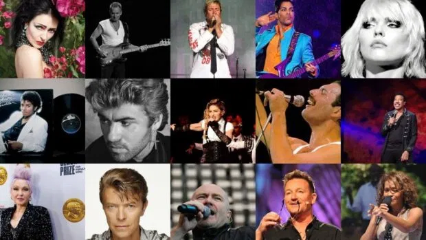 Chanteurs anglais annee 80