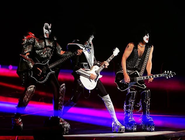 Groupe rock americain Kiss
