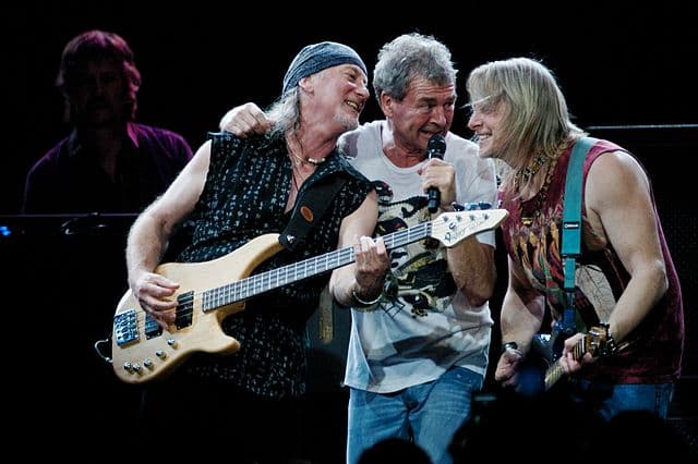 Groupe rock britannique Deep Purple